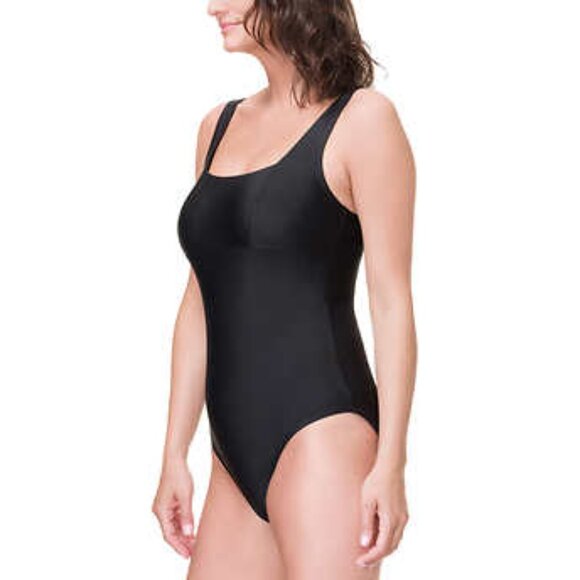 NEW Roots Swimsuit | Black Square Neck - Picture 3 of 9